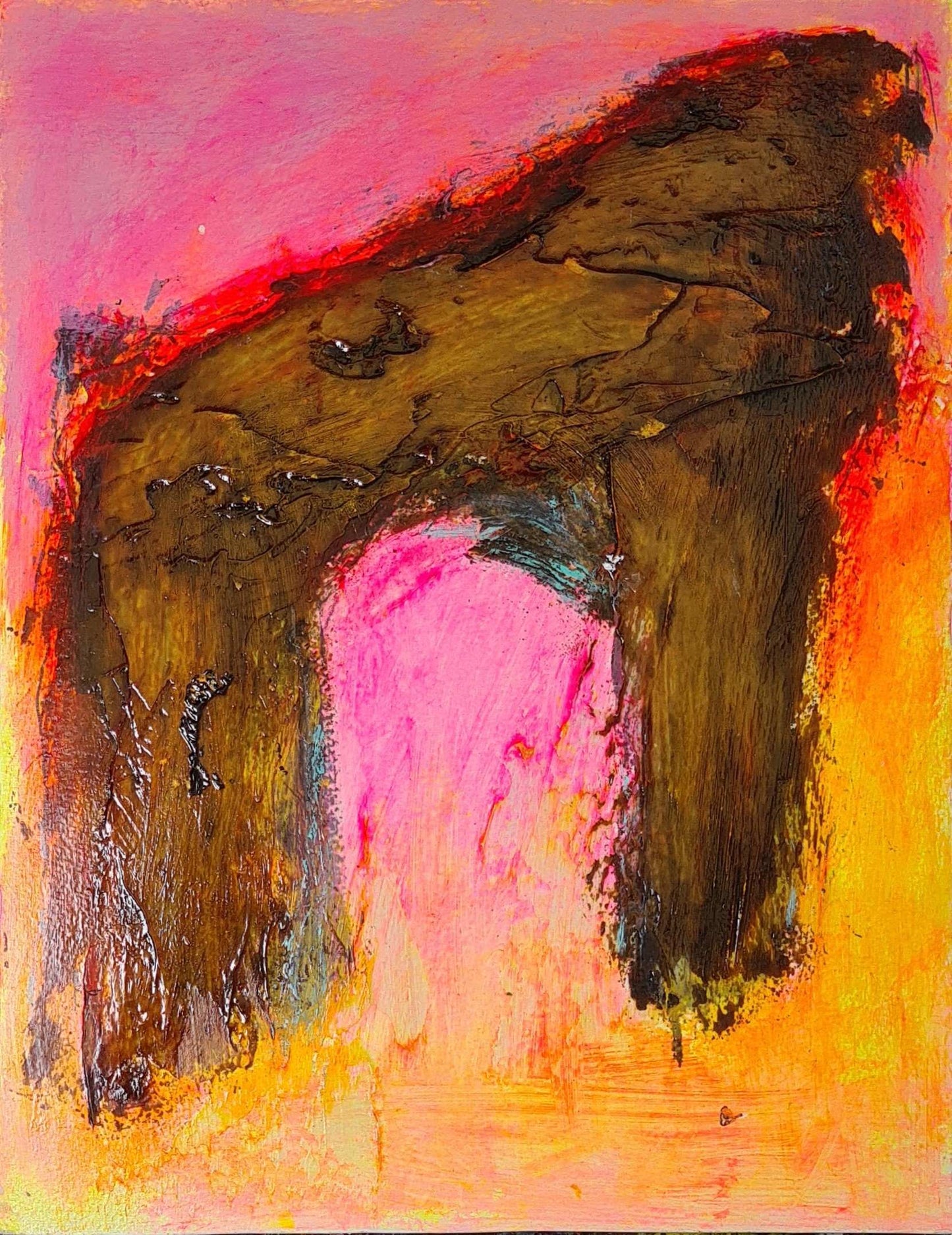 "Tempel & Mausoleum" unika, kun ét eksemplar af hvert ikon nr. 2 - 40 x 31 cm