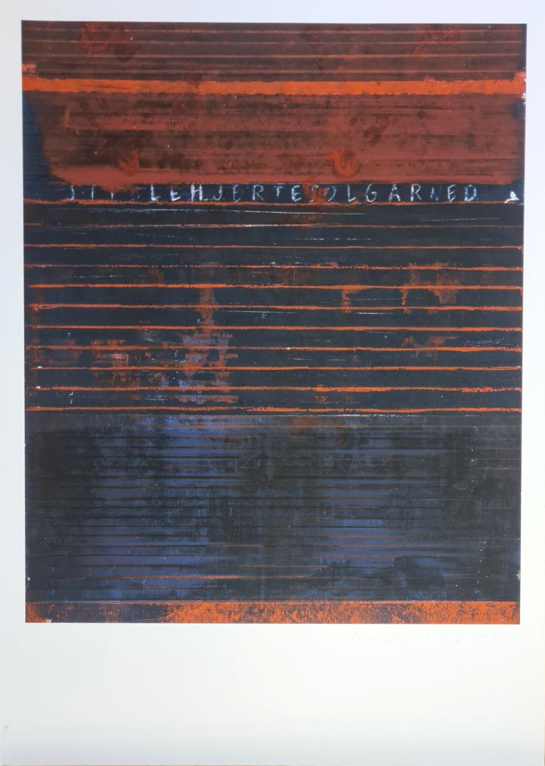 Stille hjerte sol går ned