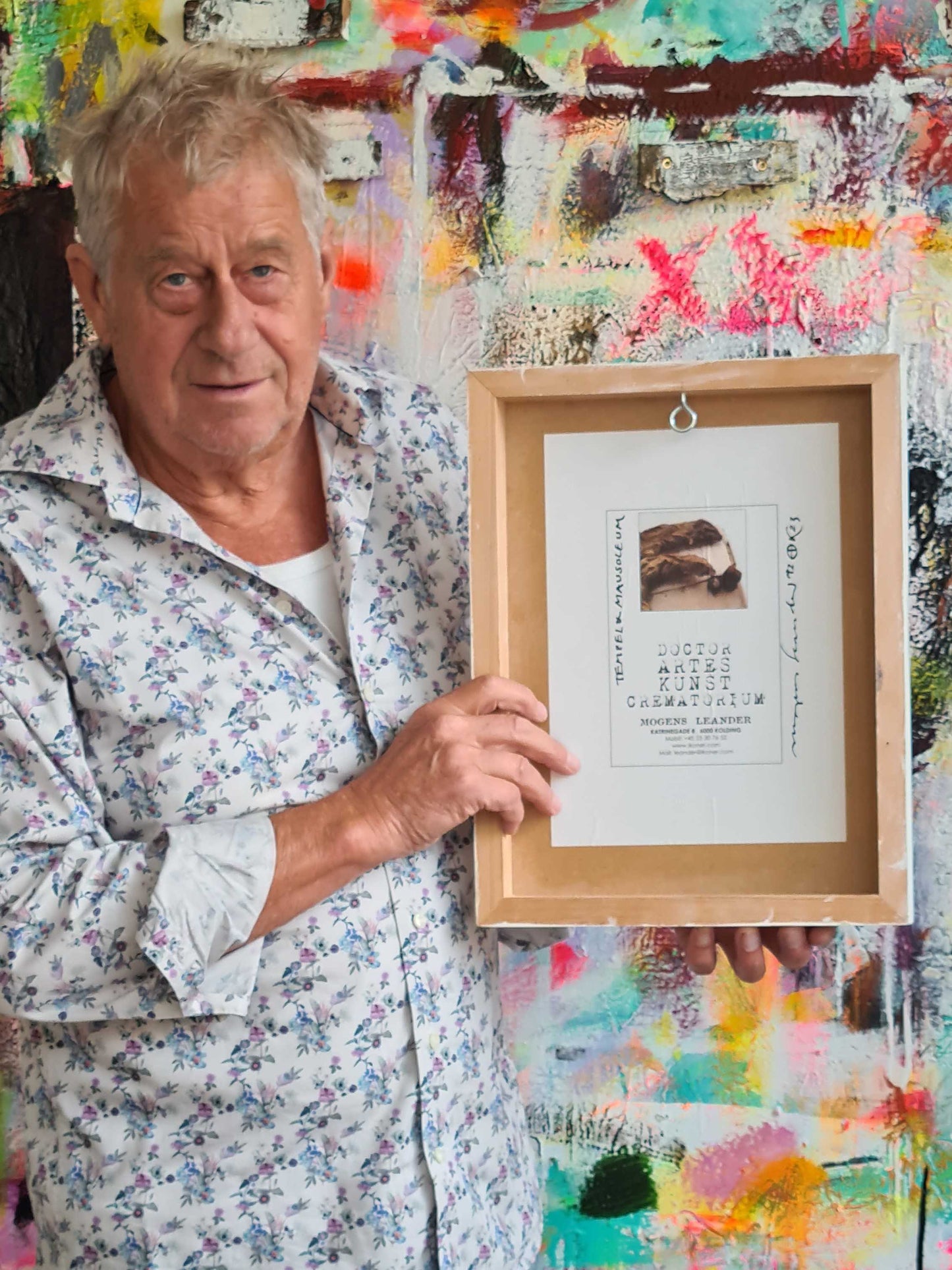 "Tempel & Mausoleum" unika, kun ét eksemplar af hvert ikon nr. 1 - 40 x 31 cm