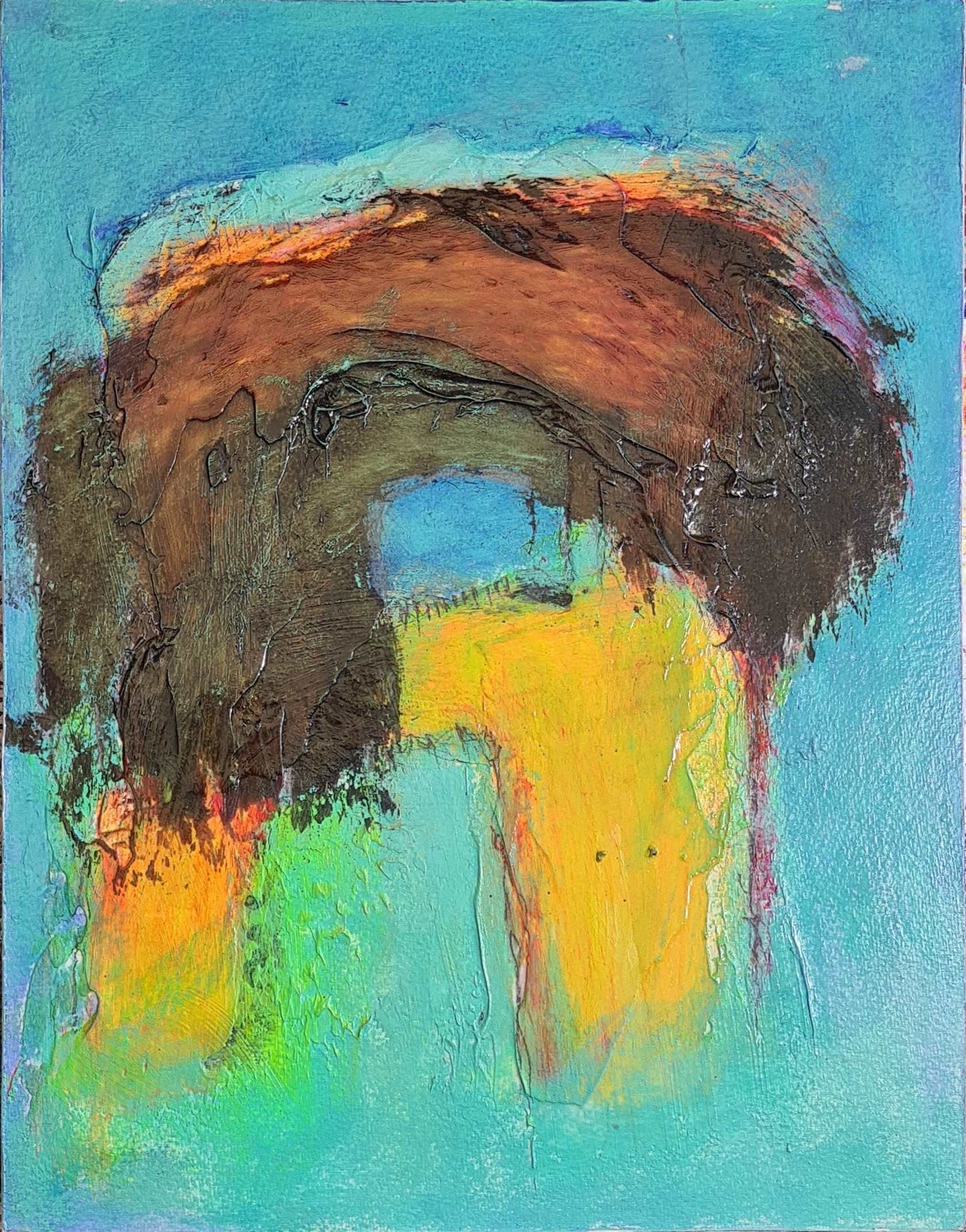 "Tempel & Mausoleum" unika, kun ét eksemplar af hvert ikon nr. 3 - 40 x 31 cm