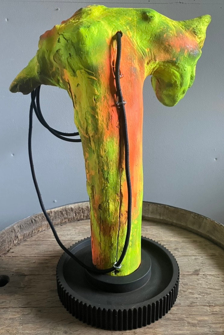 Kim Sommer - bordlampe i drivtømmer