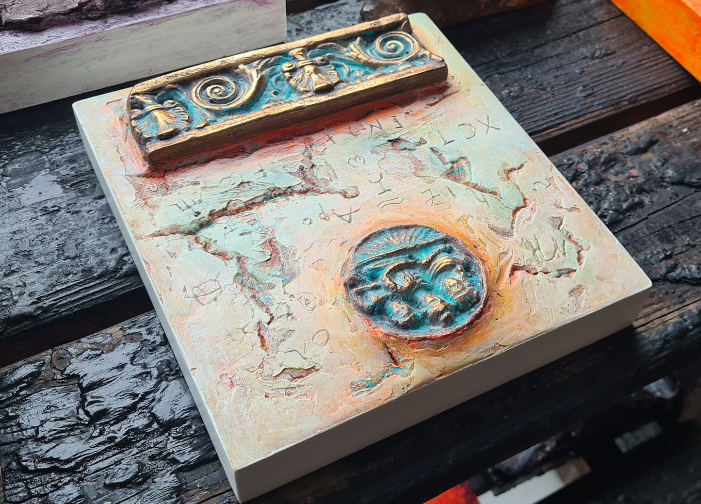 "Tempel & Mausoleum" unika, kun ét eksemplar af hvert ikon - A1