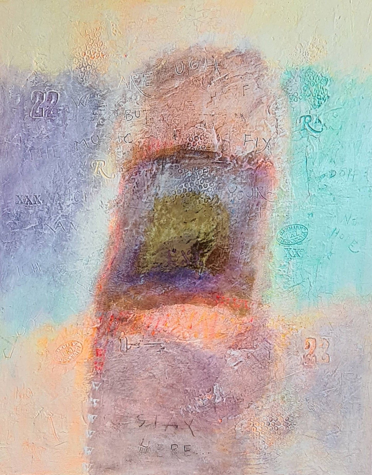 Mogens Leanders - Akrylmaleri - 2